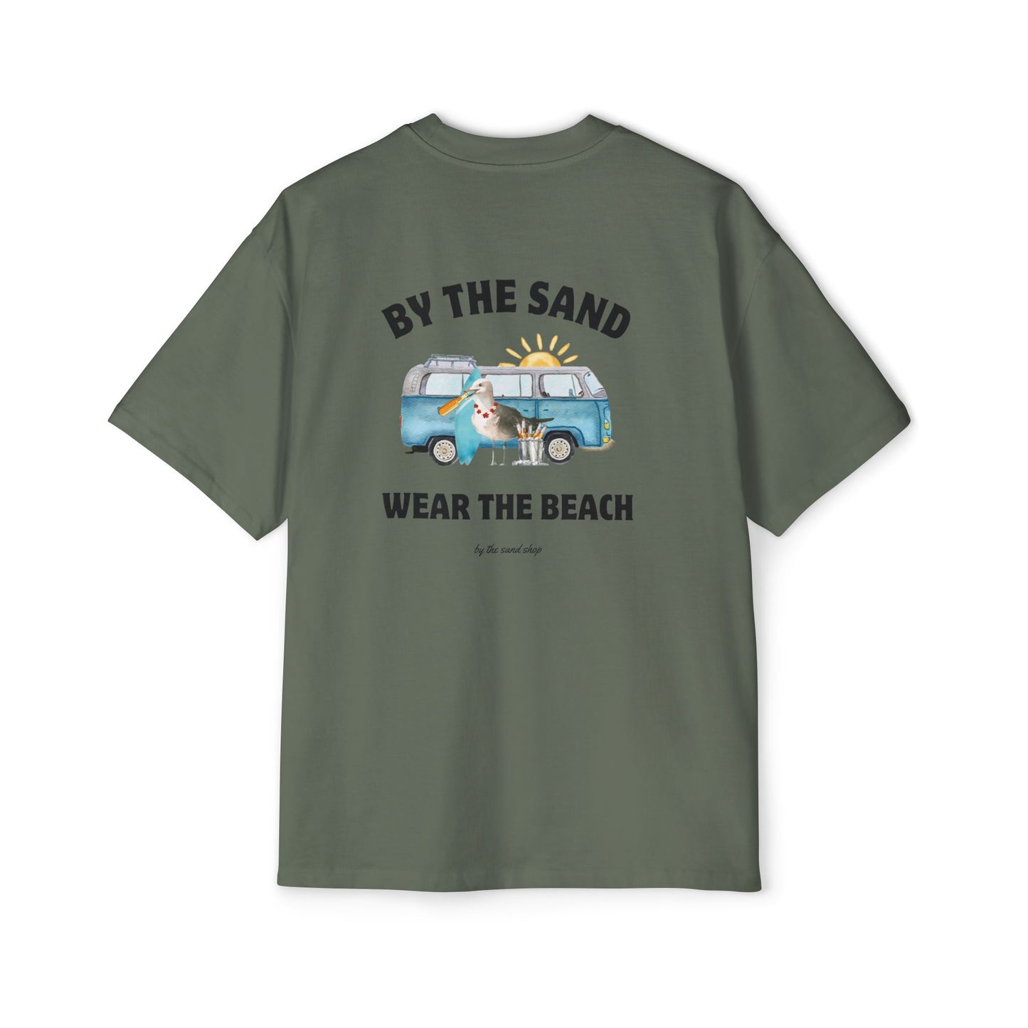 Seagull Van & Beer Heavy Oversized Tee