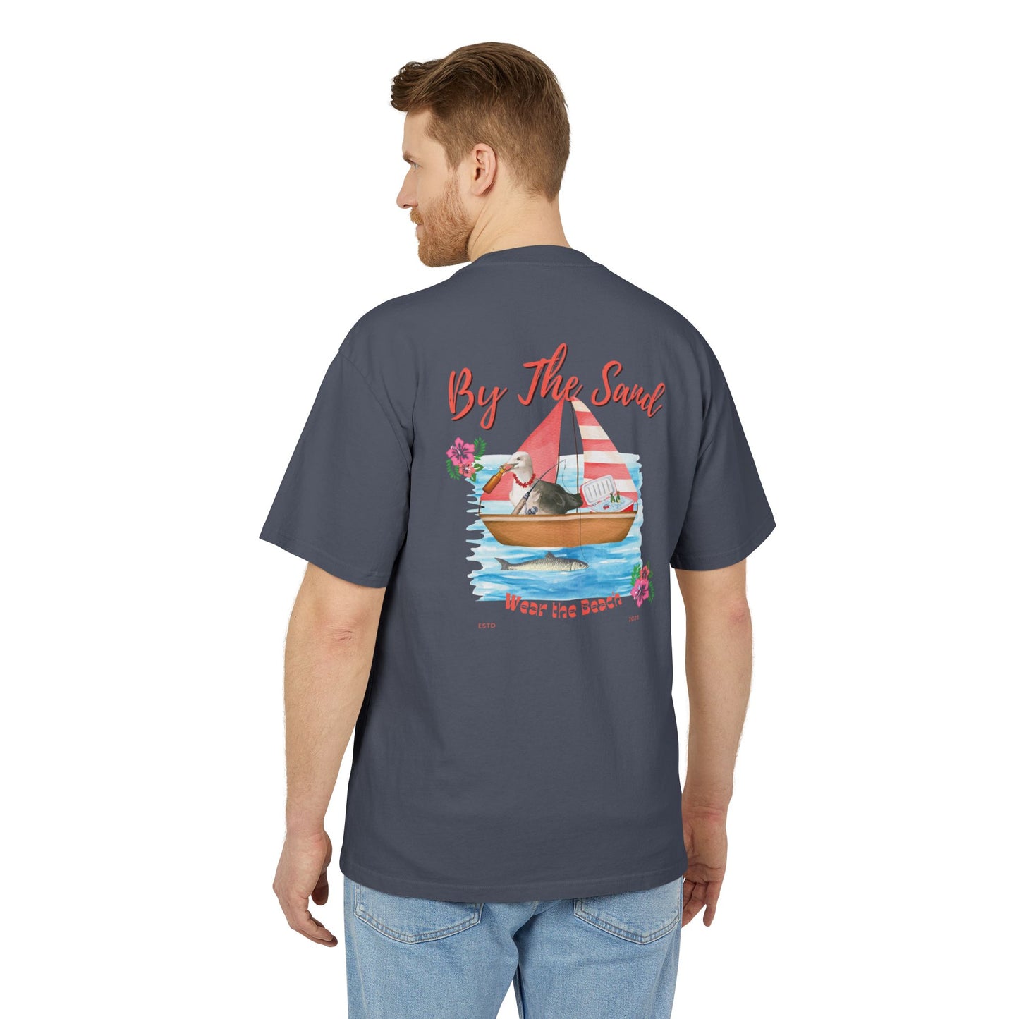 Seagull Fishing Heavy Faded Tee