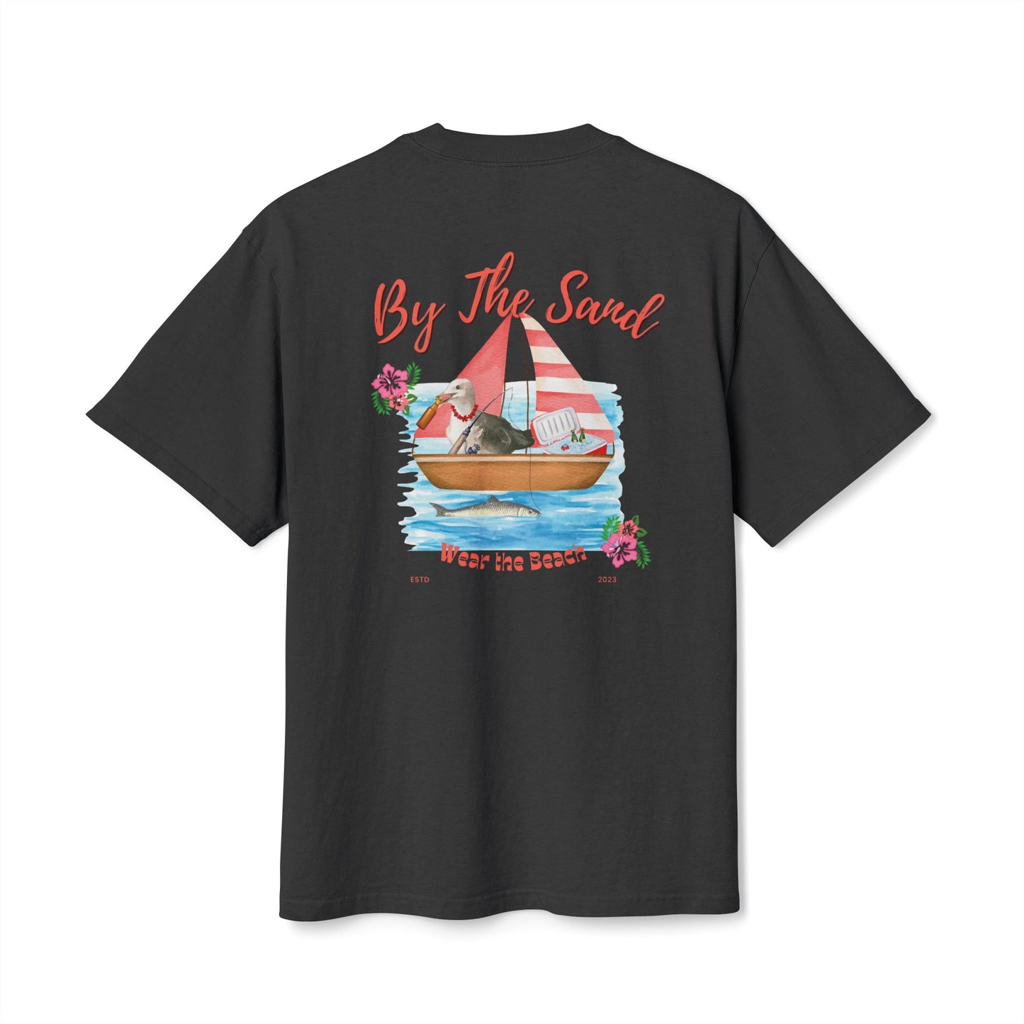 Seagull Fishing Heavy Faded Tee