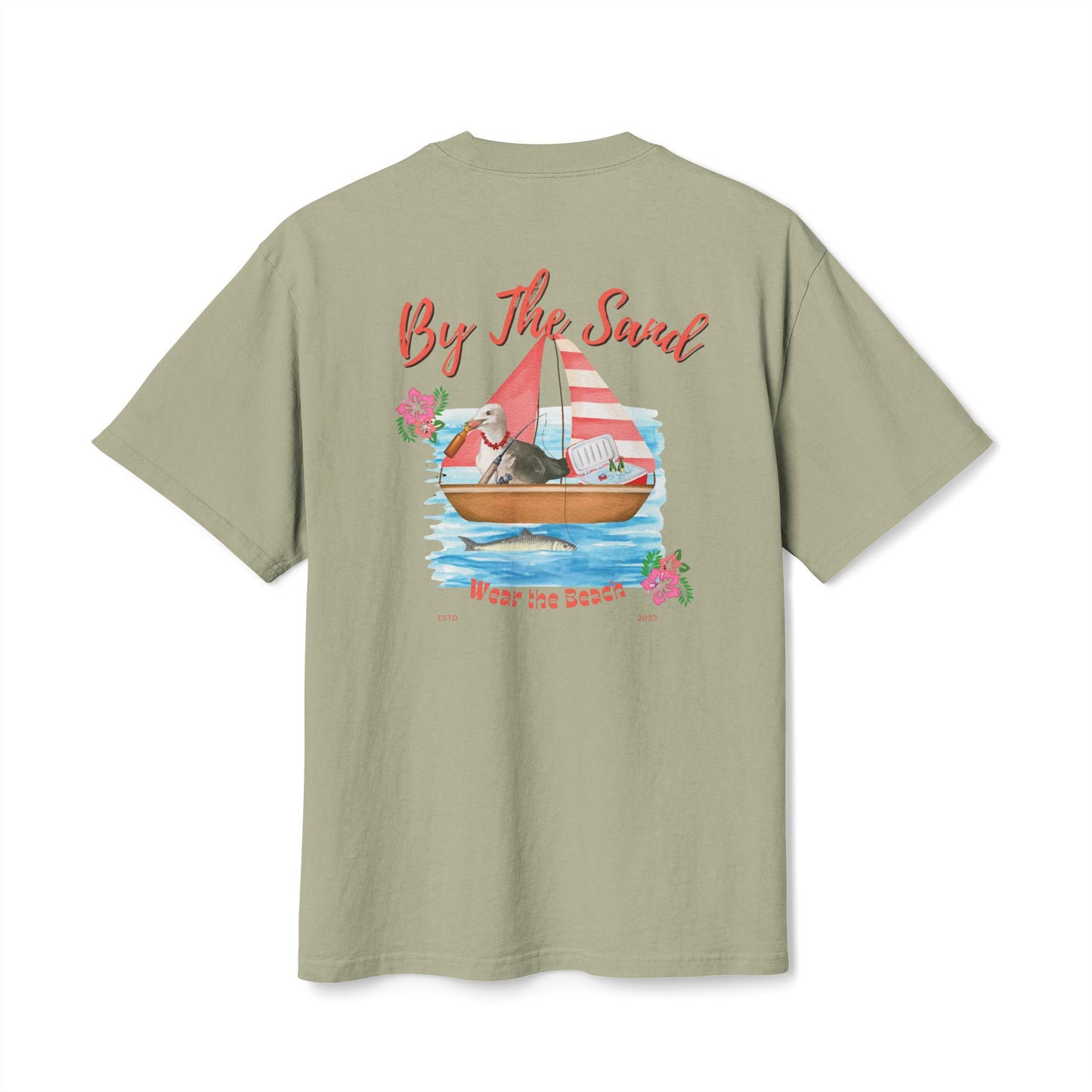 Seagull Fishing Heavy Faded Tee
