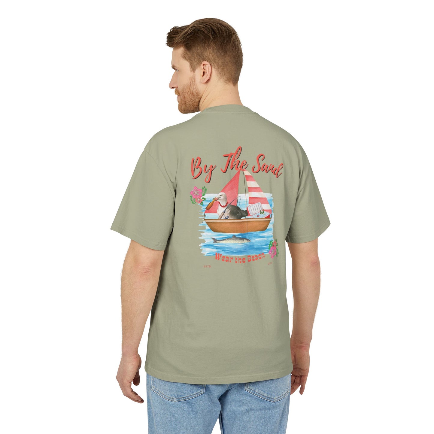 Seagull Fishing Heavy Faded Tee