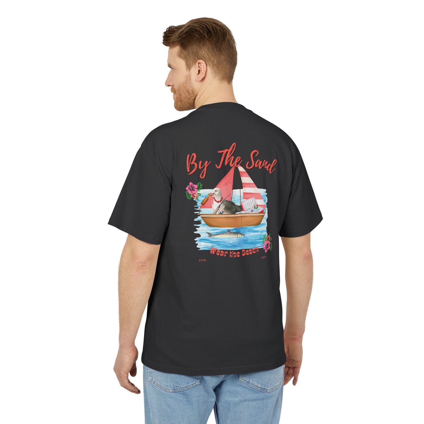 Seagull Fishing Heavy Faded Tee