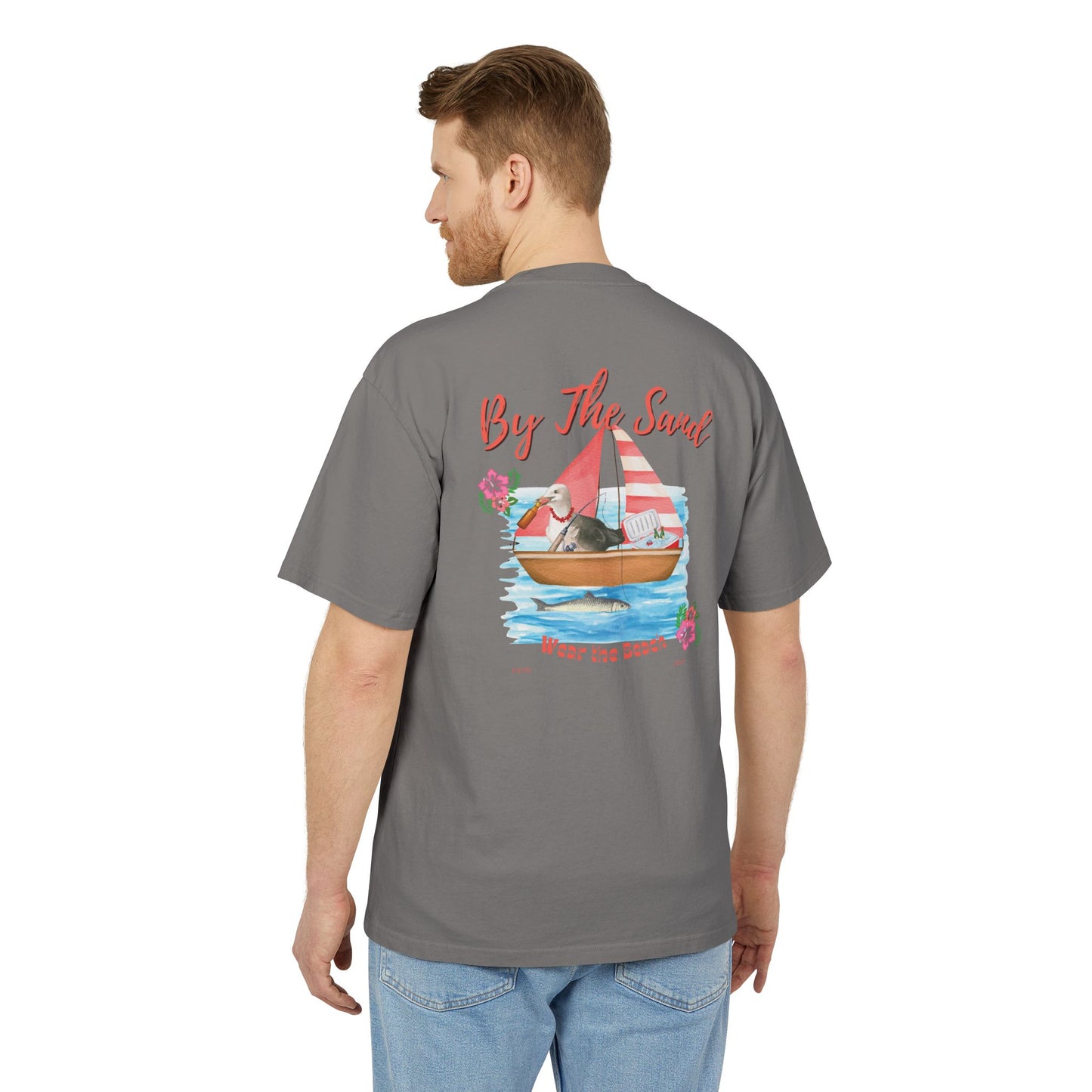 Seagull Fishing Heavy Faded Tee
