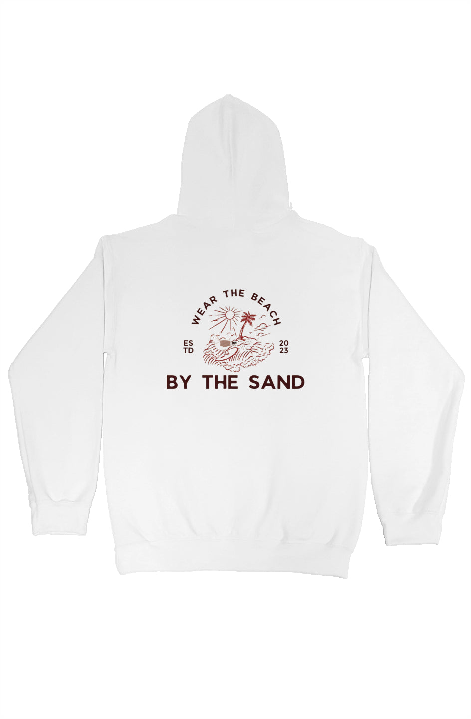 Seagull Surfing Again Hoodie