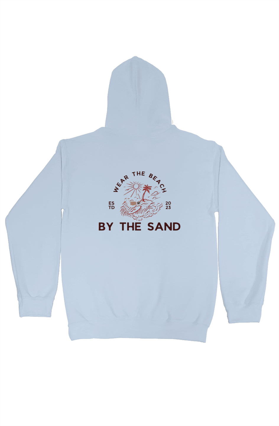 Seagull Surfing Again Hoodie