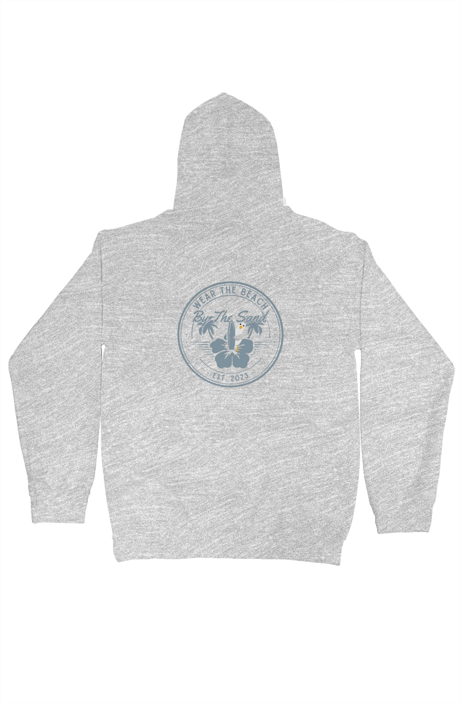 Seagull With Surfboard Hoodie
