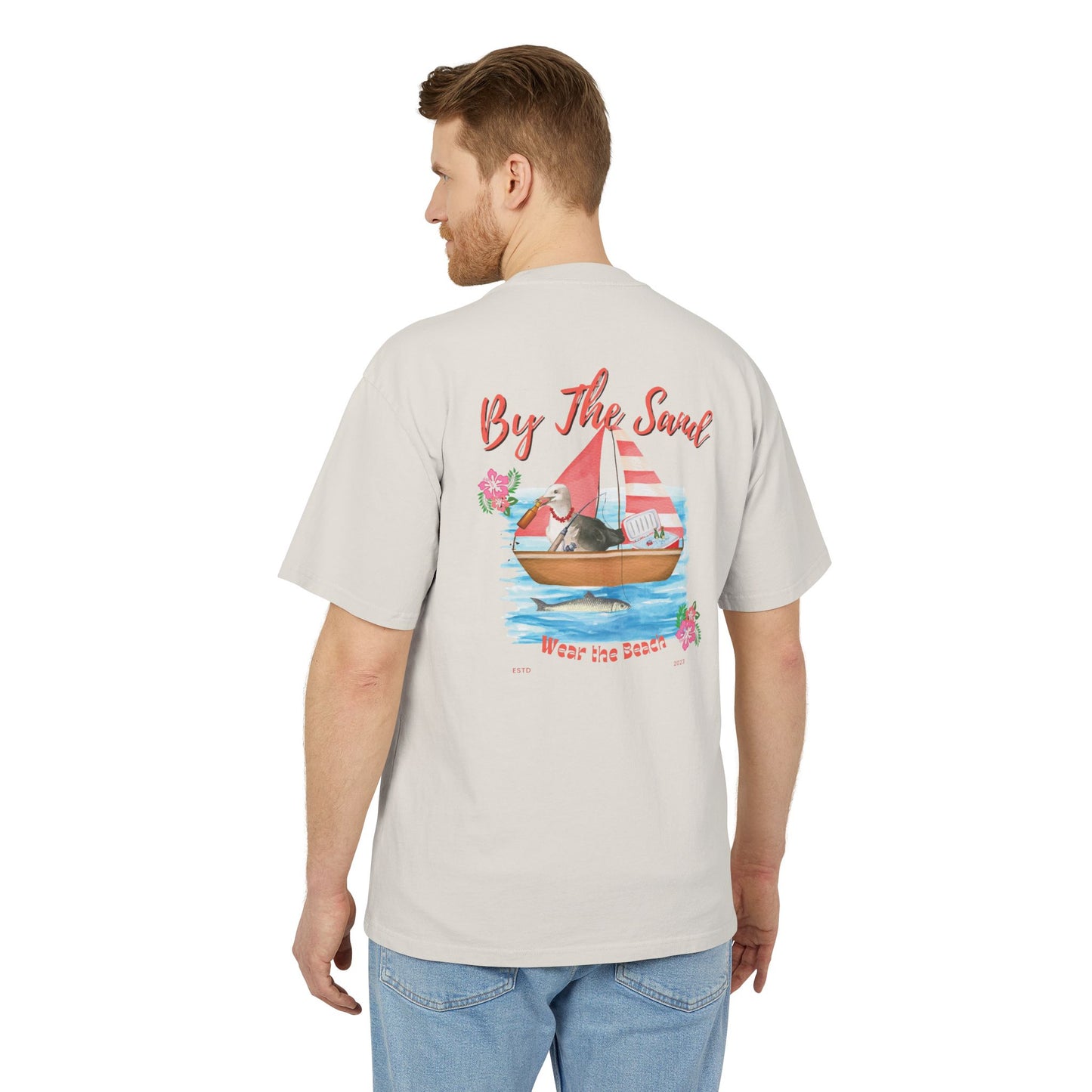 Seagull Fishing Heavy Faded Tee